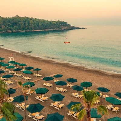 Justiniano club Alanya - Пляж