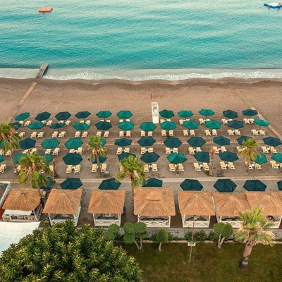 Justiniano club Alanya - Пляж