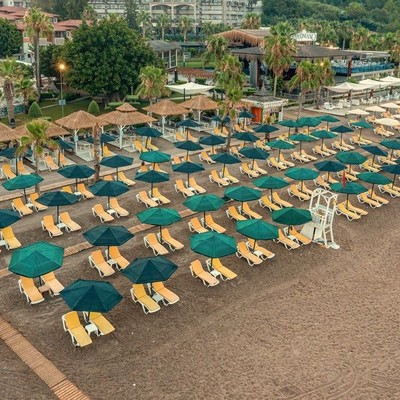Justiniano club Alanya - Пляж