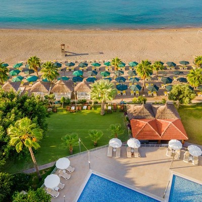 Justiniano club Alanya - Пляж