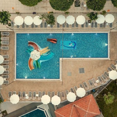 Justiniano club Alanya - Детский бассейн с аквагорками