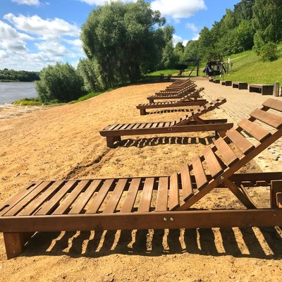 Парк-отель "Лазурный берег на оке" - Пляж