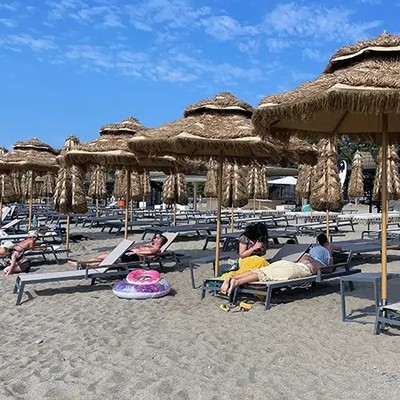 Амза Сухум Отель - Пляж